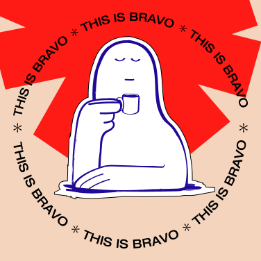 Representación visual de la sección de contacto de Bravo Studio.